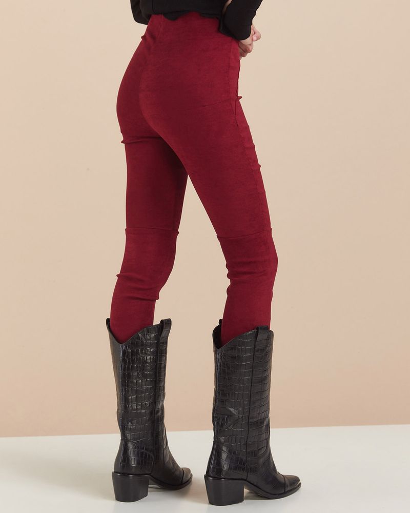 PANTALON VEGAN LEGGING SUEDE