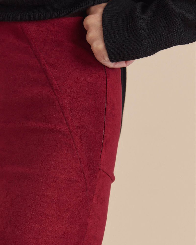 PANTALON VEGAN LEGGING SUEDE