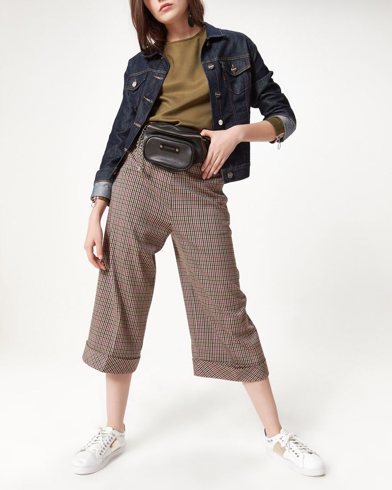 PANTALON CROP JEANNE - DEEPGREEN