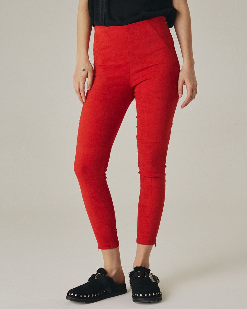PANTALON VEGAN LEGGING SUEDE