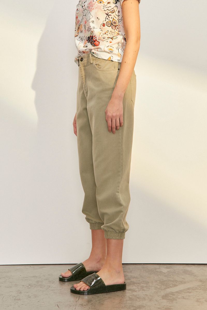 PANTALON GABARDINA CARGO