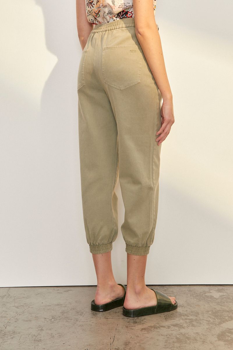 PANTALON GABARDINA CARGO