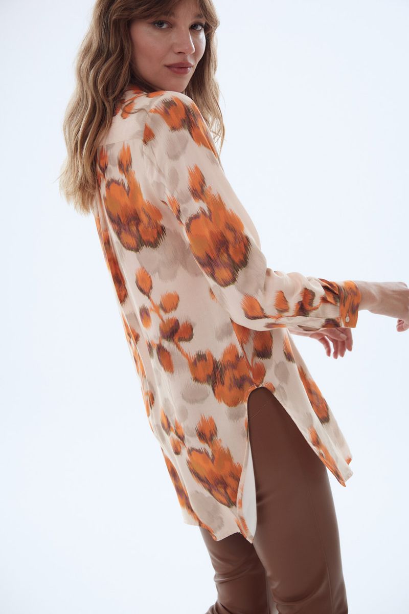 CAMISA PRINT SOFT BLUR