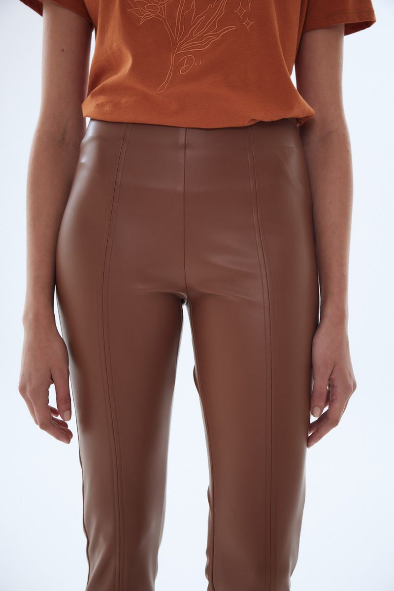 PANTALON LEGGING VEGAN LEATHER