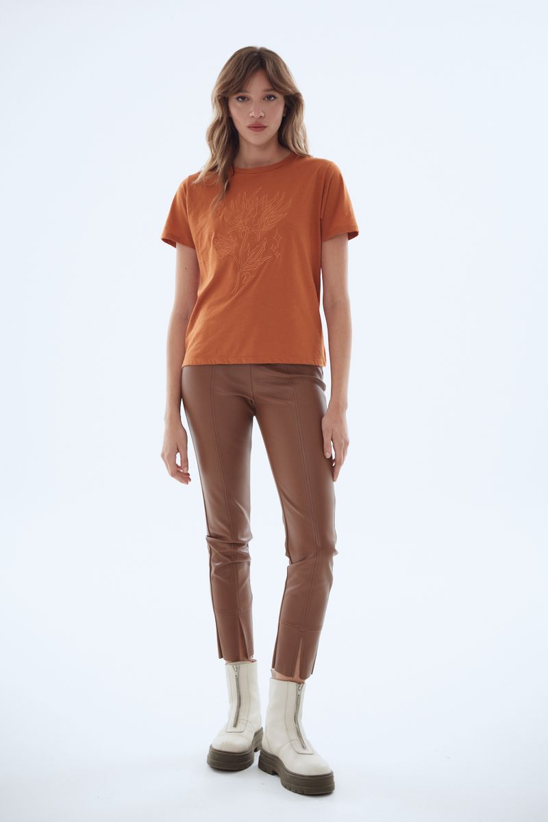 PANTALON LEGGING VEGAN LEATHER