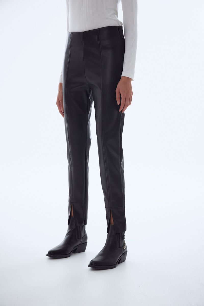 PANTALON LEGGING VEGAN LEATHER