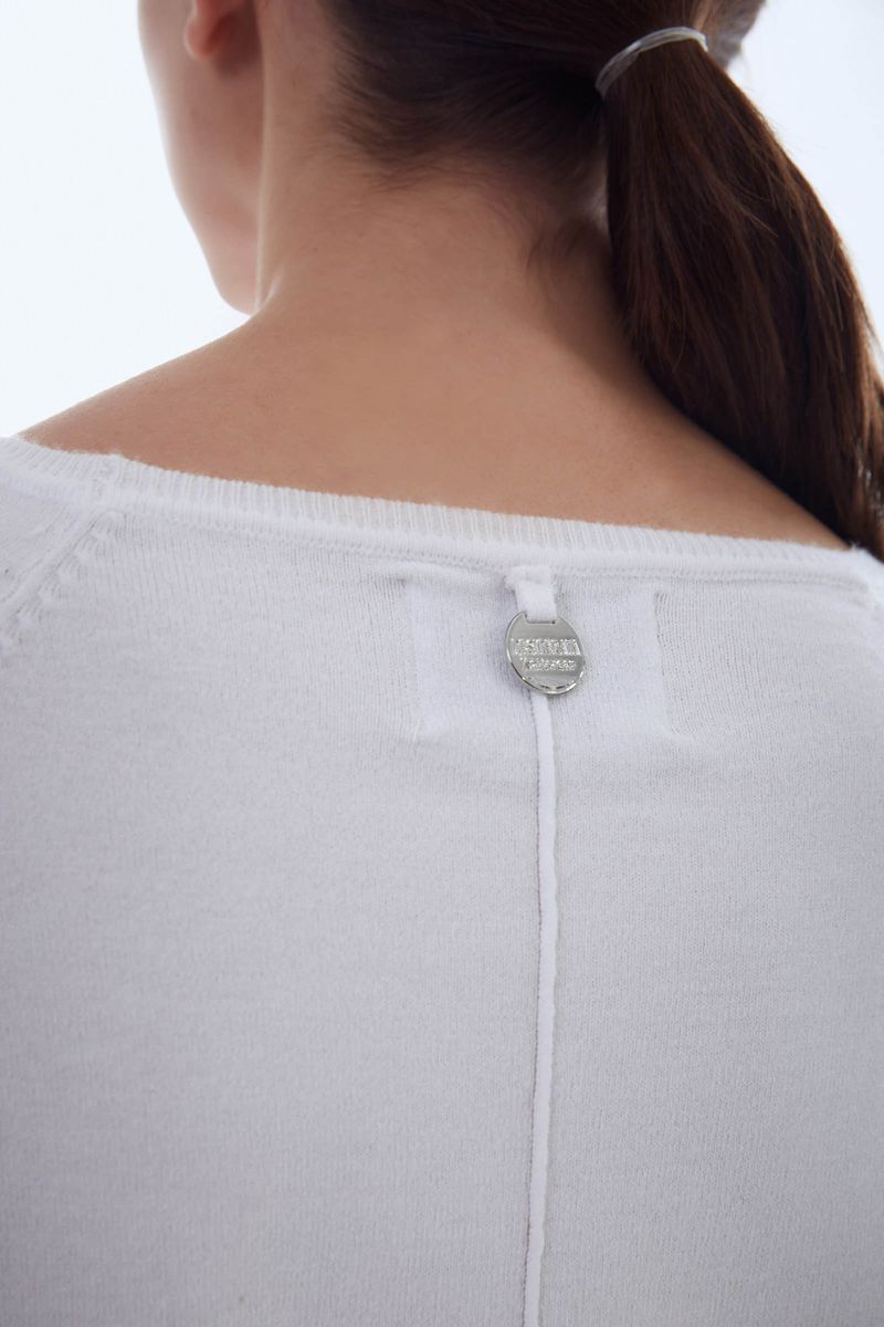 SWEATER NET ROUND NECK CHIARA