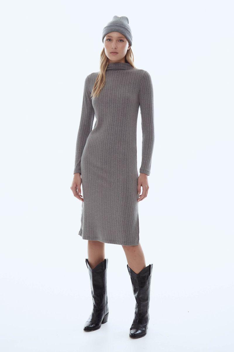 VESTIDO RIBBED MAT