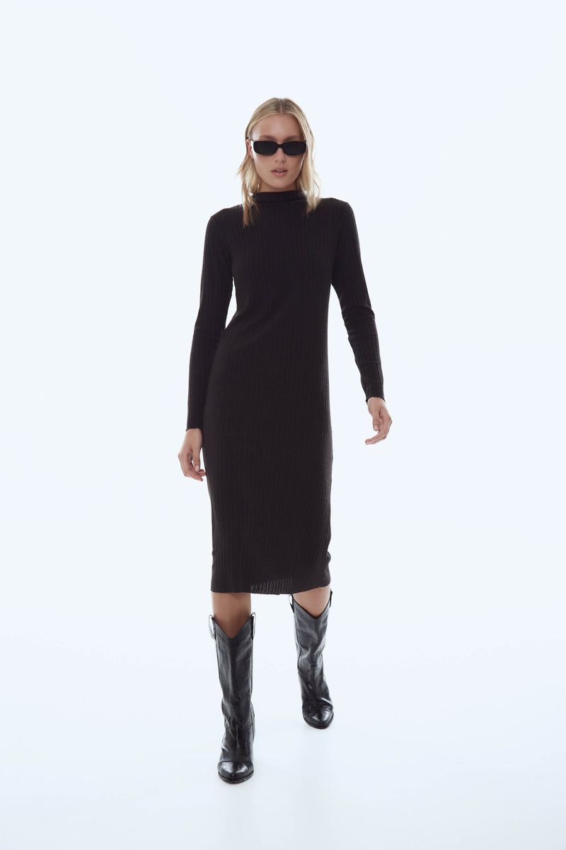 VESTIDO RIBBED MAT