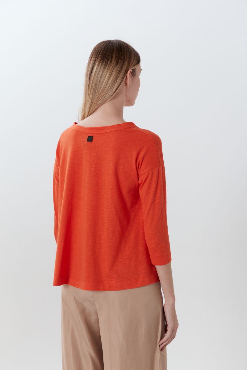 REMERA LONG COTTON SLUB BILLIE