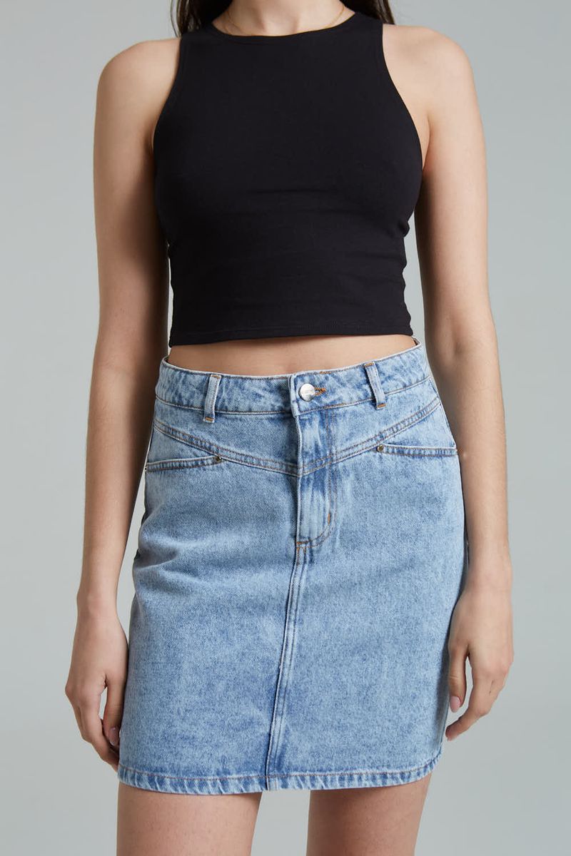POLLERA DENIM