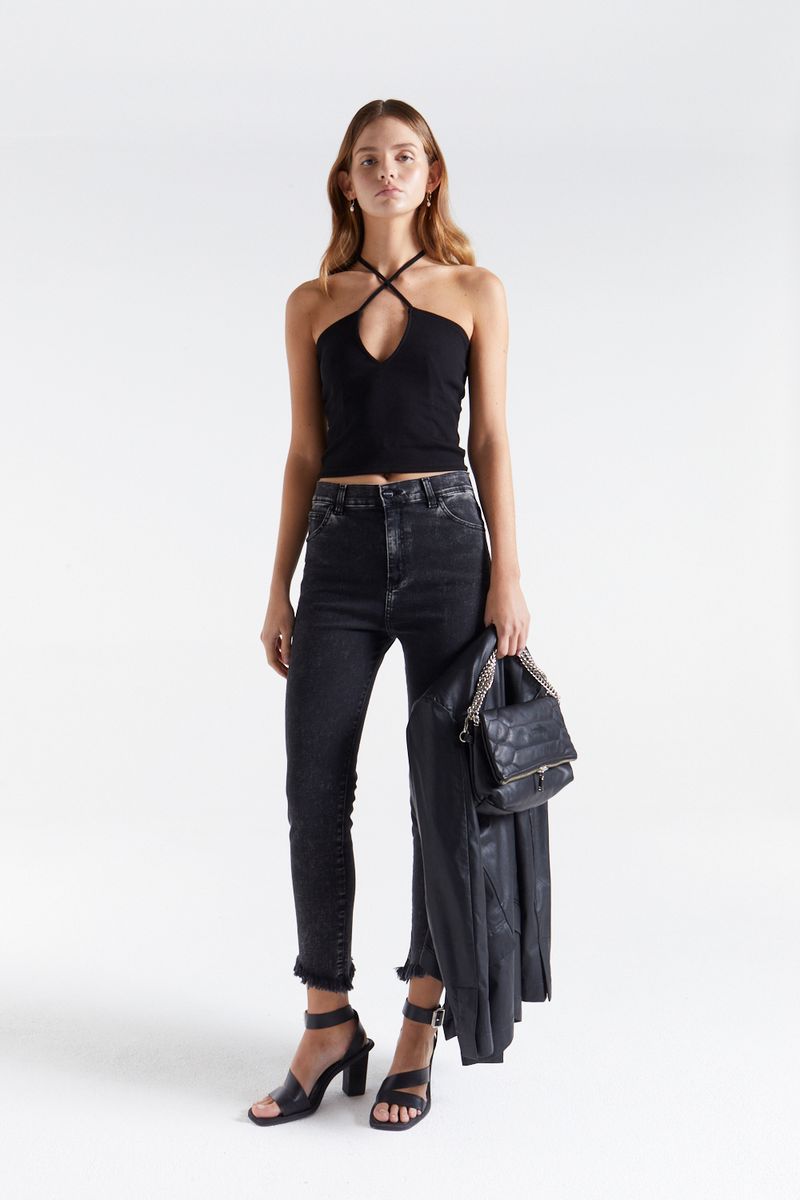 MUSCULOSA TOP LACE UP