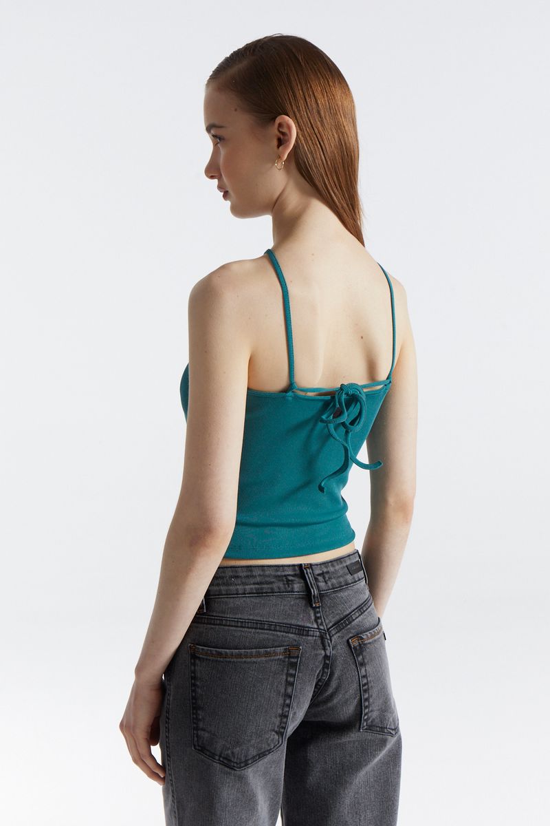 MUSCULOSA TOP LACE UP