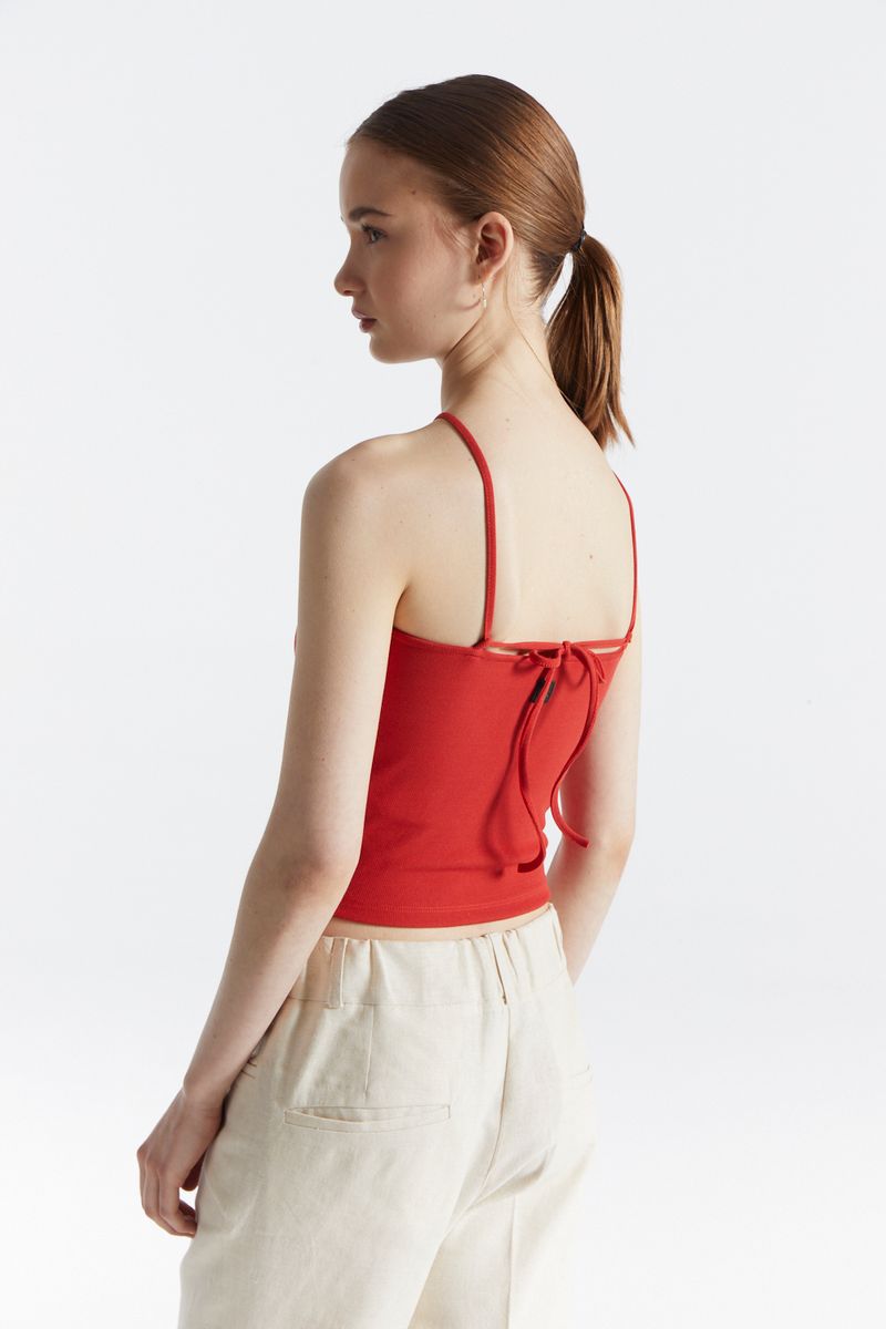 MUSCULOSA TOP LACE UP