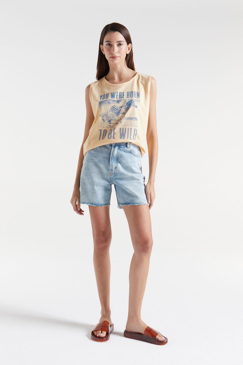 REMERA PRINT WILD HALF TONE