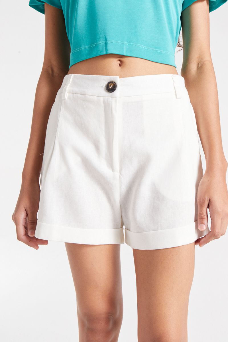 SHORT LINO GARDENIA