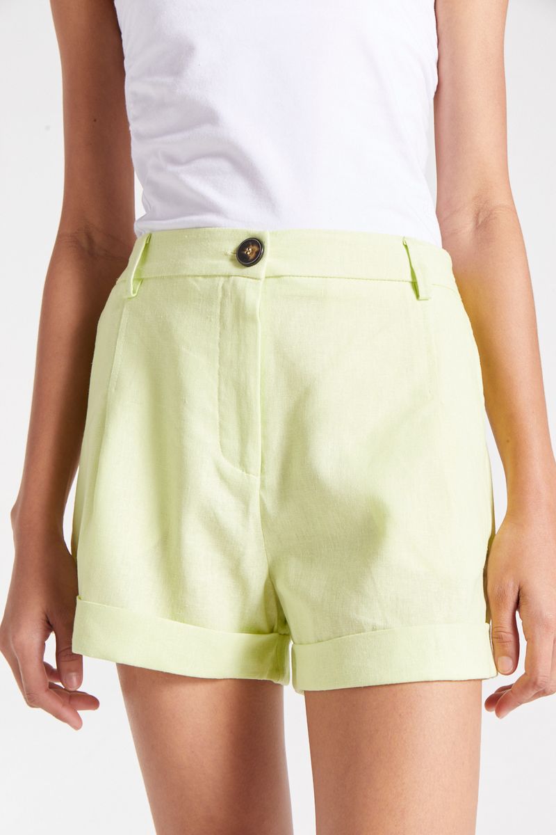 SHORT LINO GARDENIA