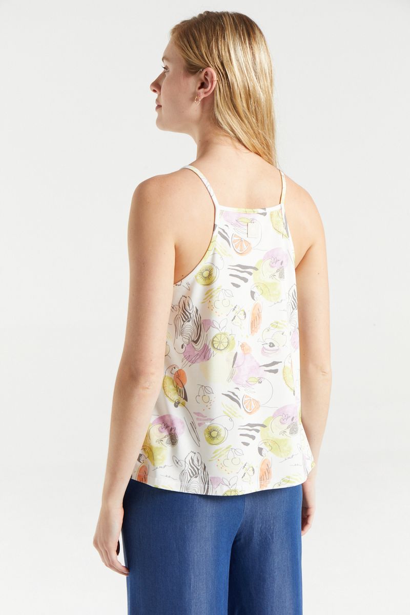 MUSCULOSA PRINT TROPICAL JOURNEY