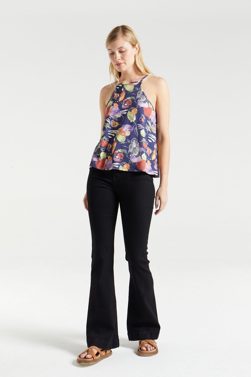 MUSCULOSA PRINT TROPICAL JOURNEY