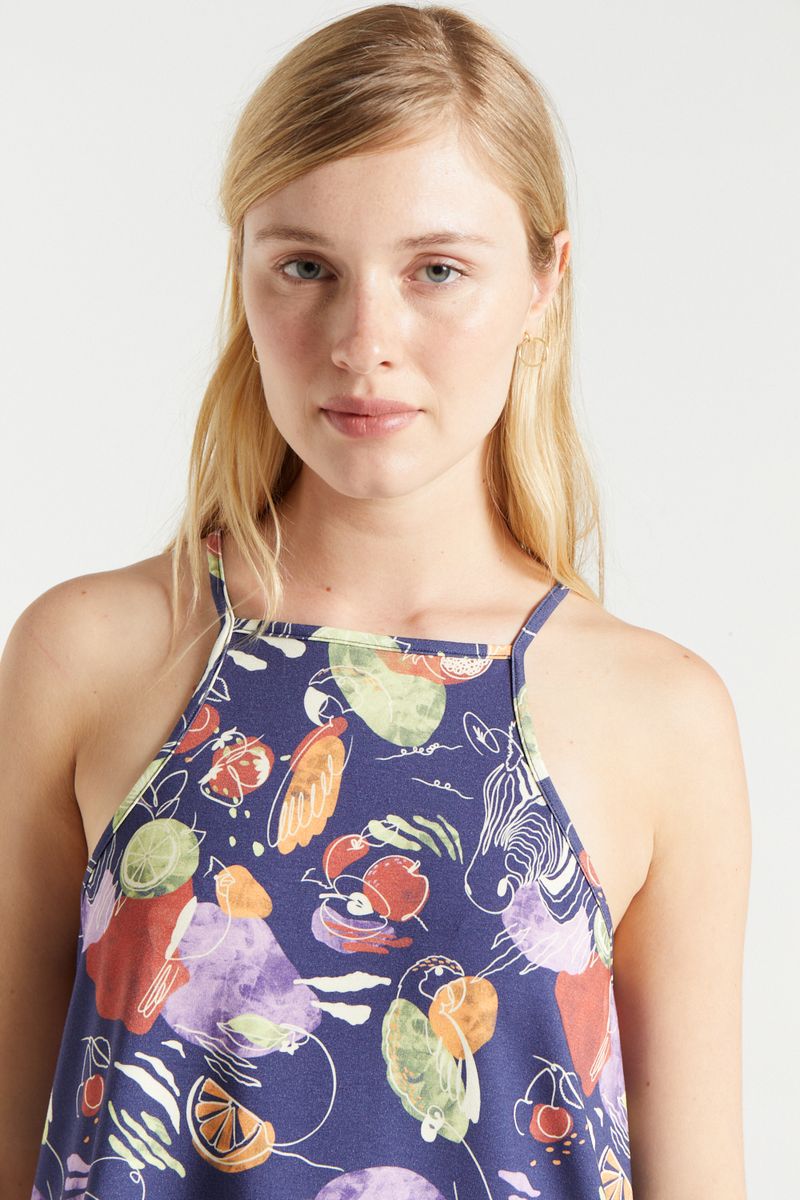 MUSCULOSA PRINT TROPICAL JOURNEY