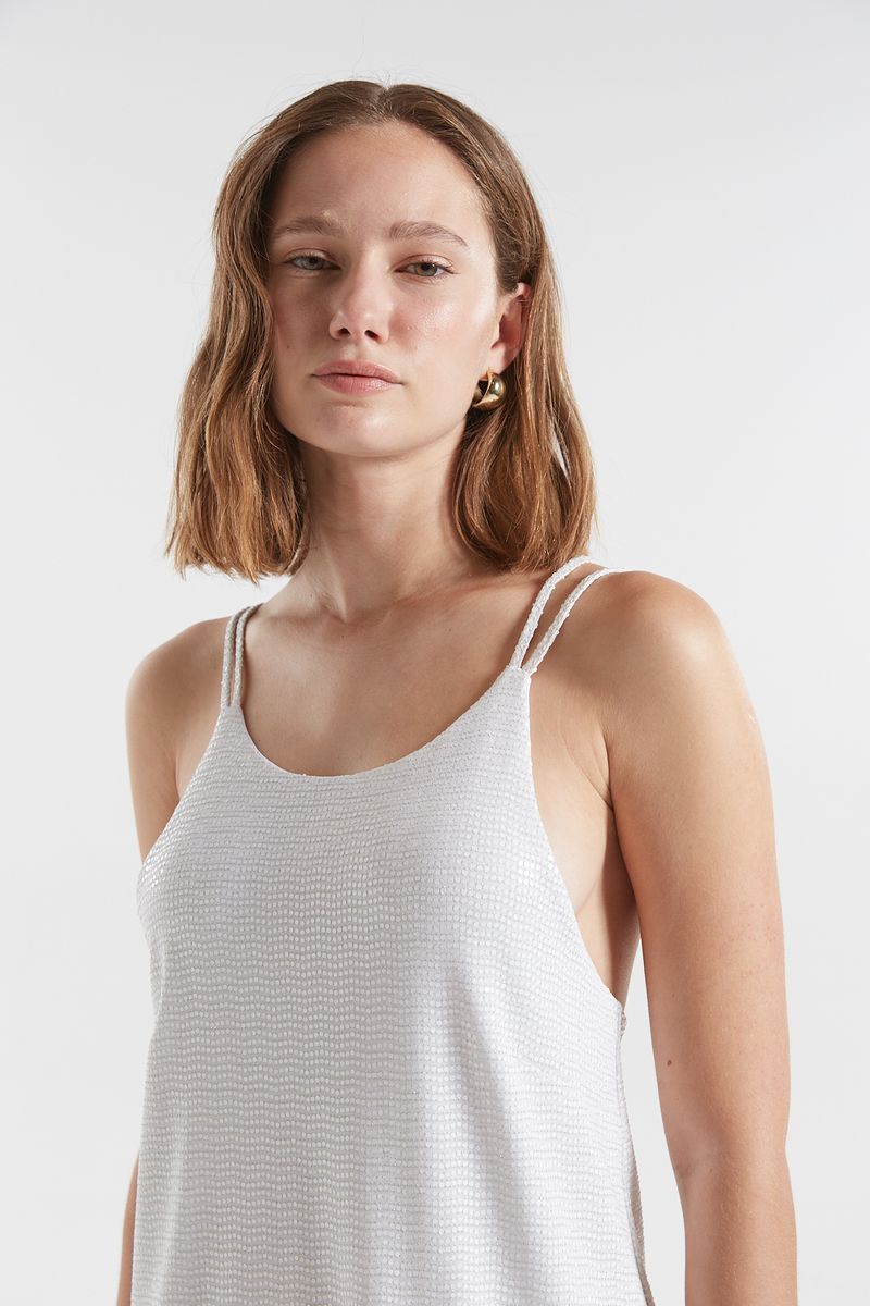 VESTIDO SHORT WHITE