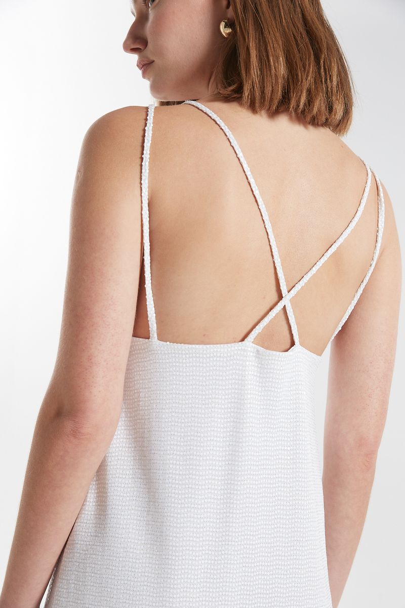 VESTIDO SHORT WHITE