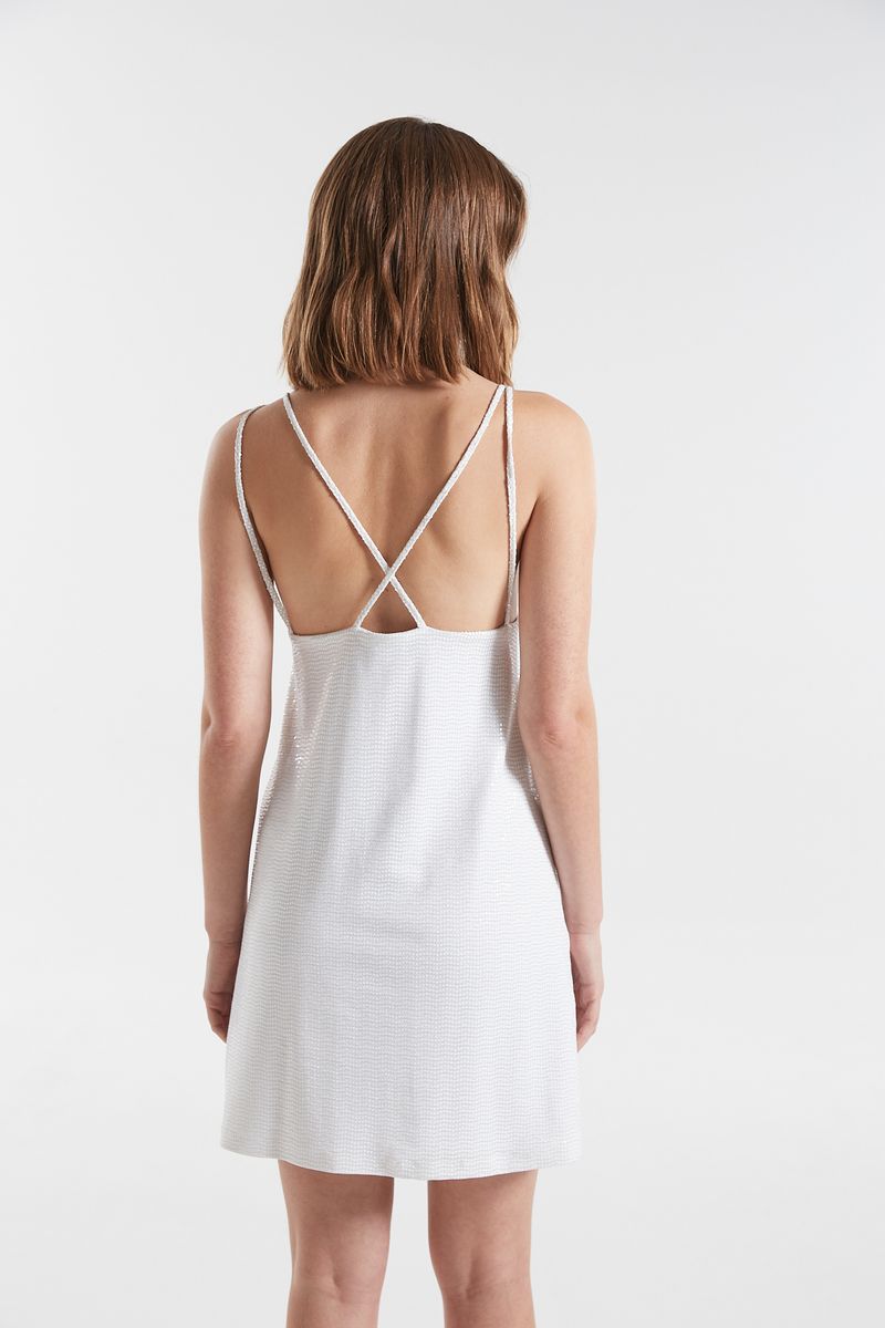 VESTIDO SHORT WHITE