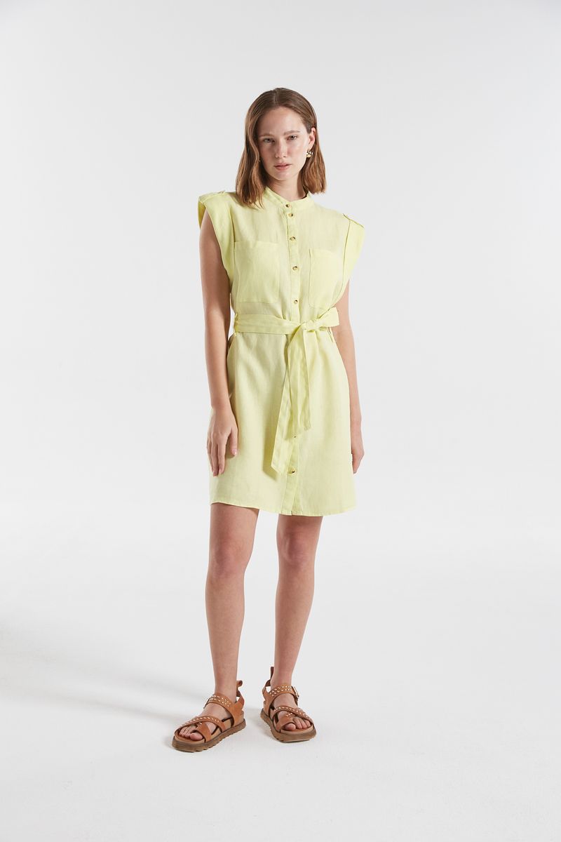 VESTIDO MONTECARLO LINO