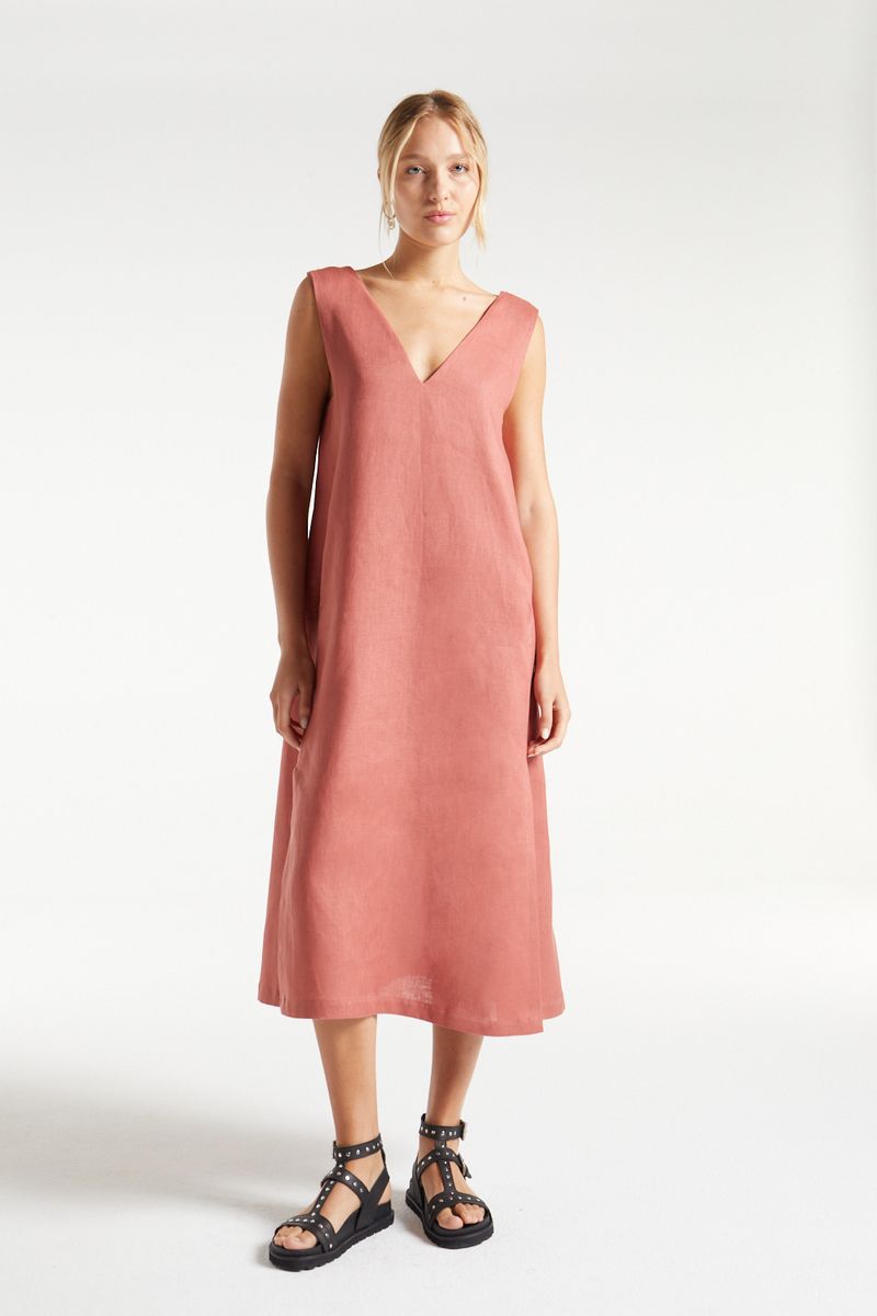 VESTIDO LINO PREMIUM TOSCANA