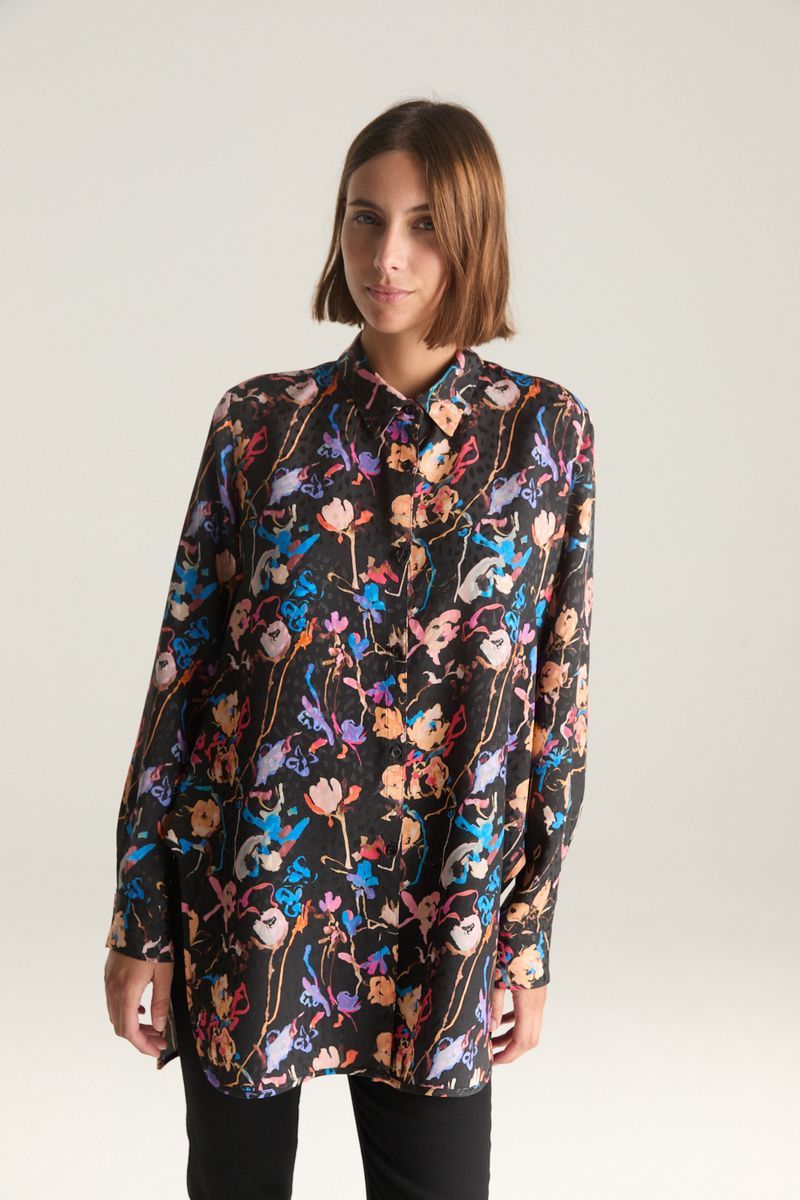 CAMISA ARTY BLOOM PRINT