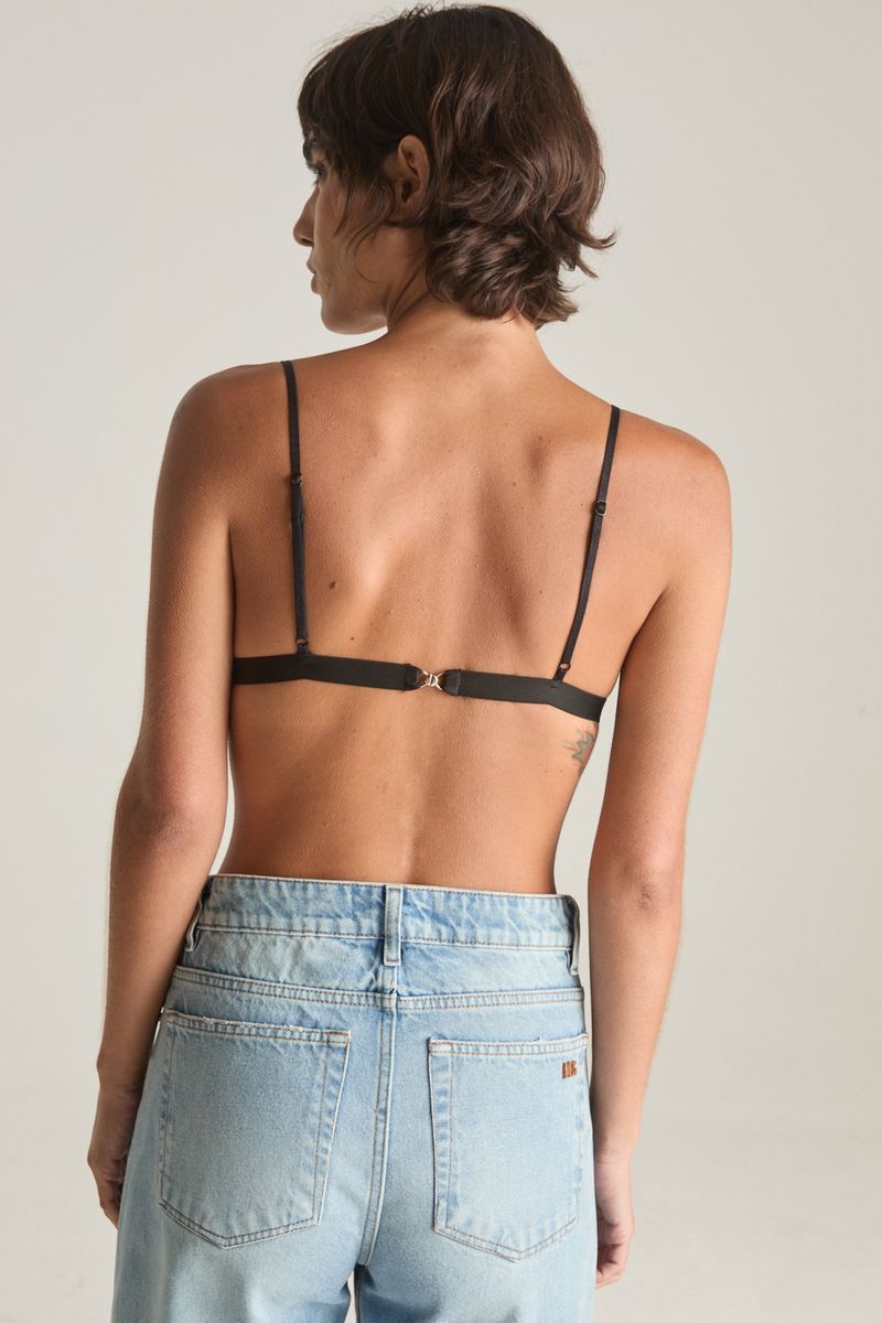 TOP BASIC BRA BLACK
