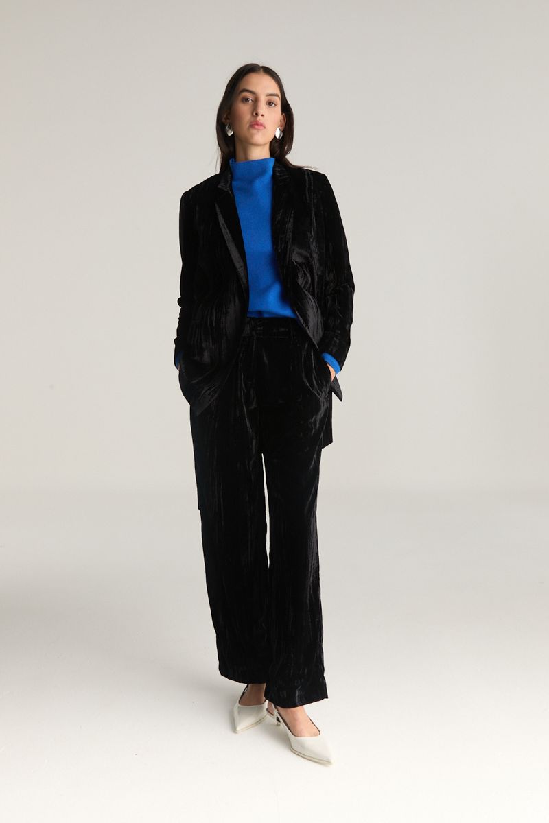 BLAZER TERCIOPELO WRINKLE