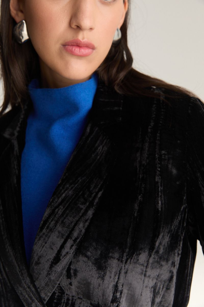 BLAZER TERCIOPELO WRINKLE