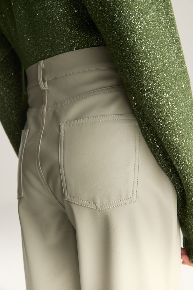 PANTALON VEGAN LEATHER