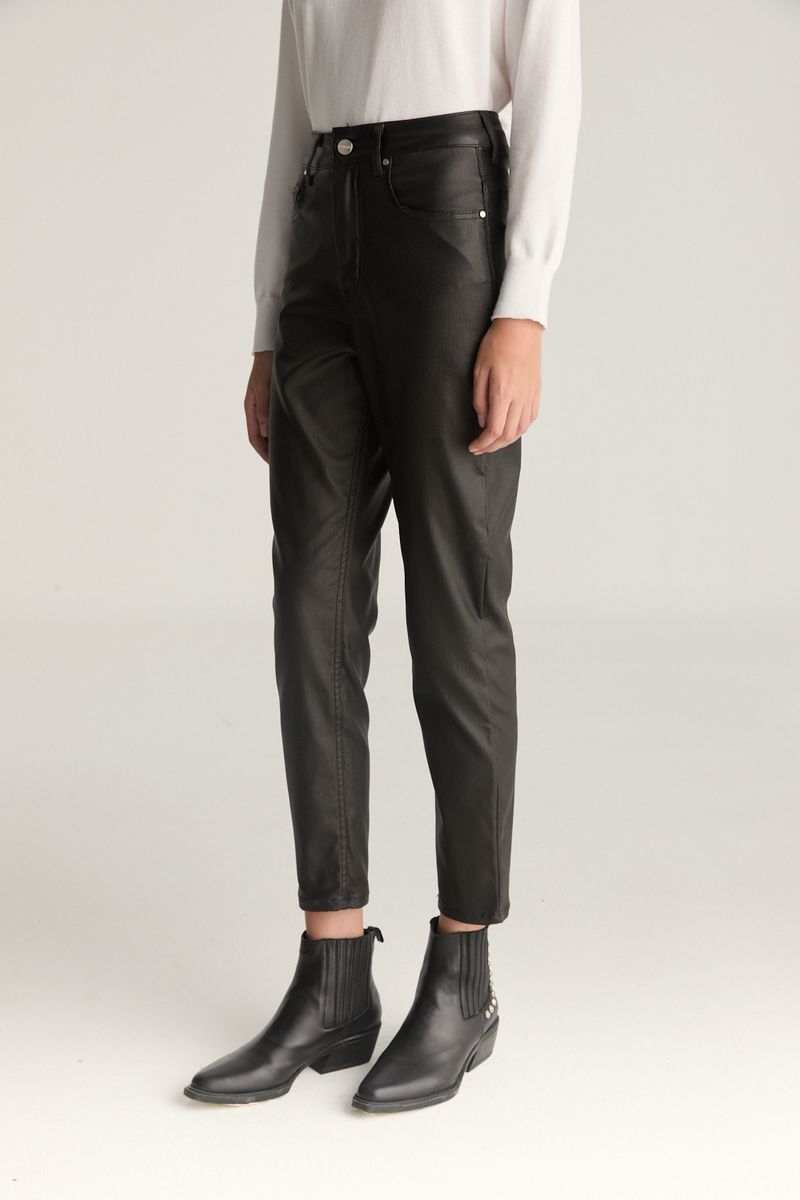 JEAN NICKY MOM BLACK MAMBA