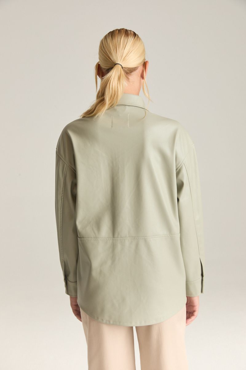 CHAQUETA VEGAN LEATHER