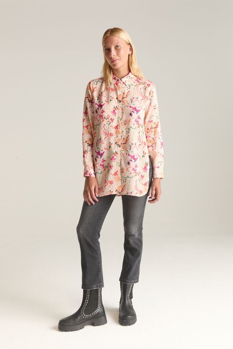 CAMISA ARTY BLOOM PRINT