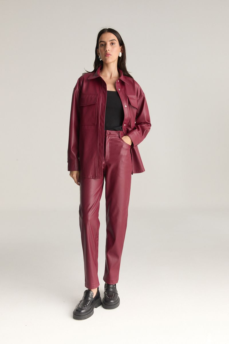 PANTALON VEGAN LEATHER