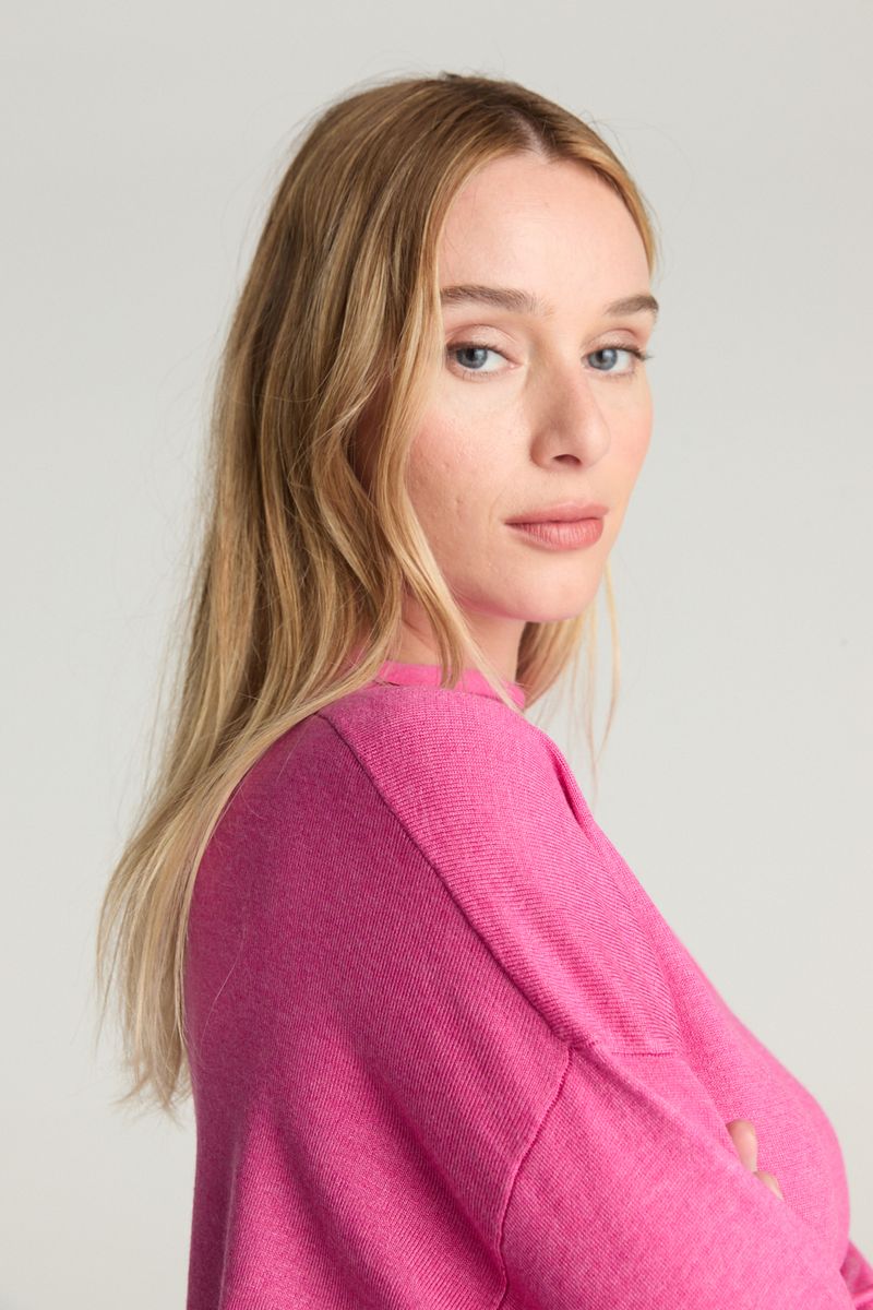 SWEATER TURTLE LOOSE BLANCA