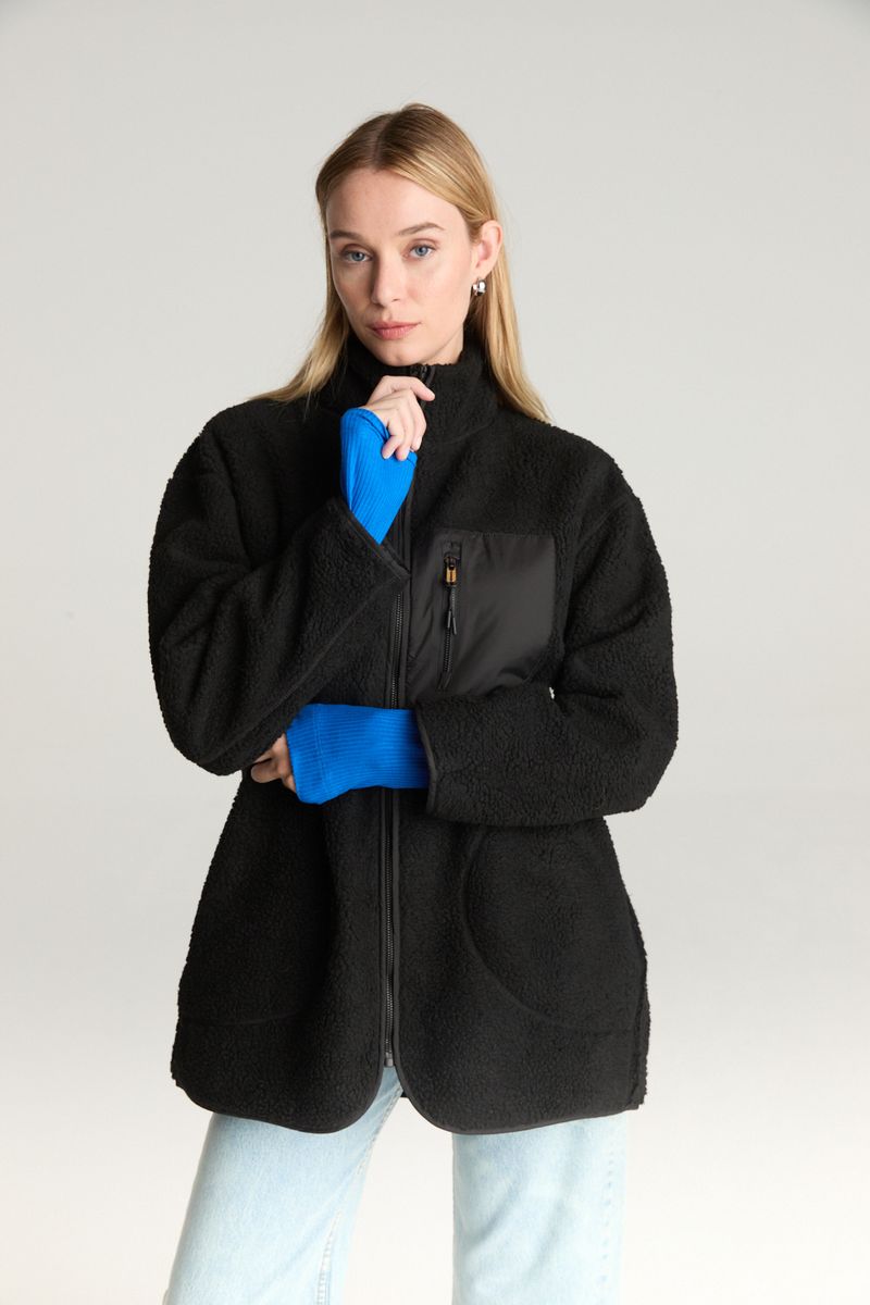 CAMPERA LONG TEDDY