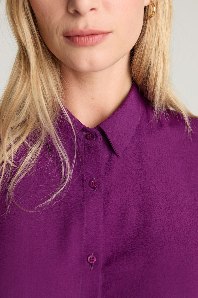 CAMISA M/L MERIDA - PLUM