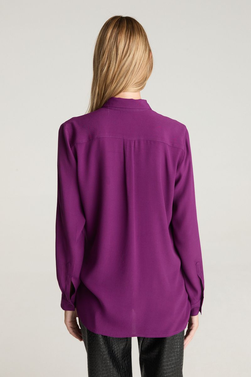 CAMISA M/L MERIDA - PLUM