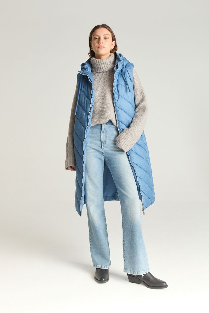 CHALECO LONG PUFFER