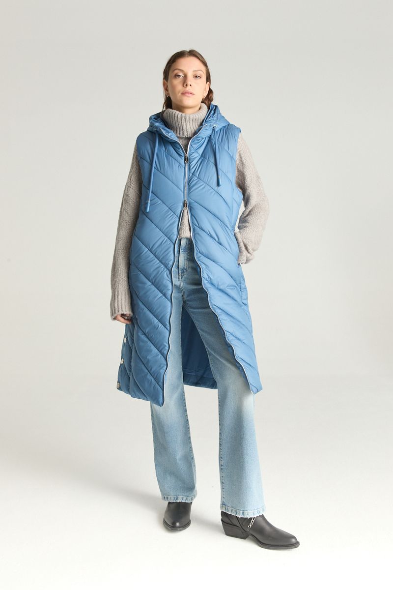 CHALECO LONG PUFFER