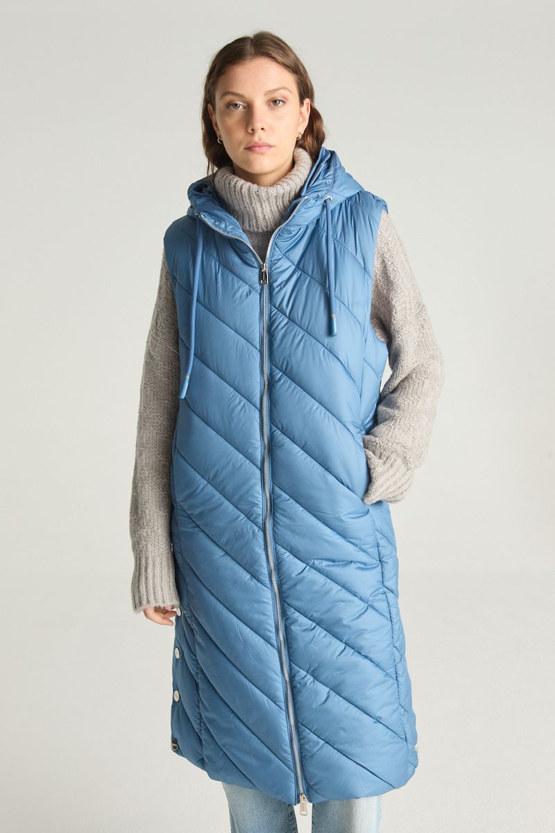 CHALECO LONG PUFFER