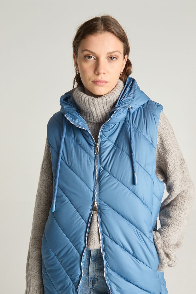 CHALECO LONG PUFFER