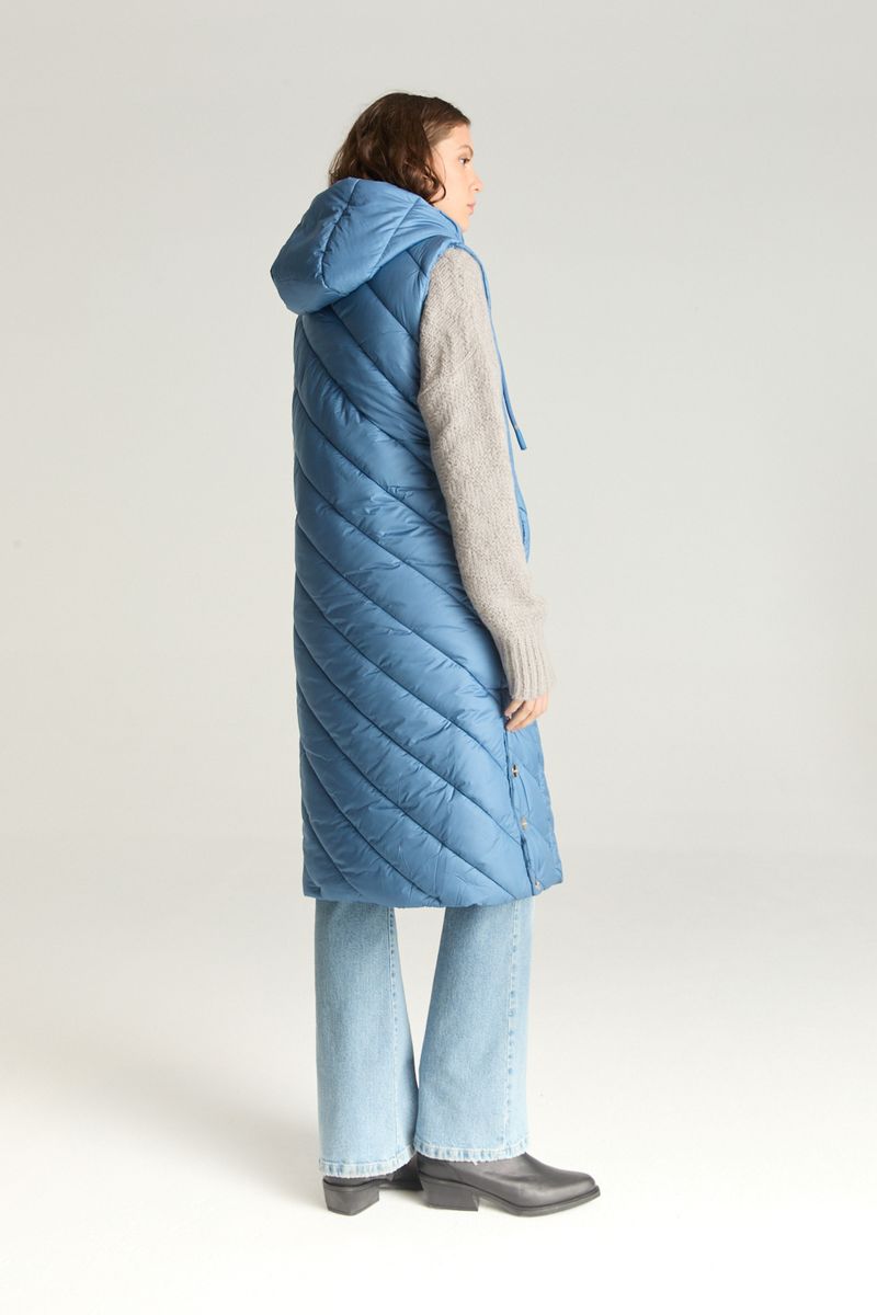 CHALECO LONG PUFFER