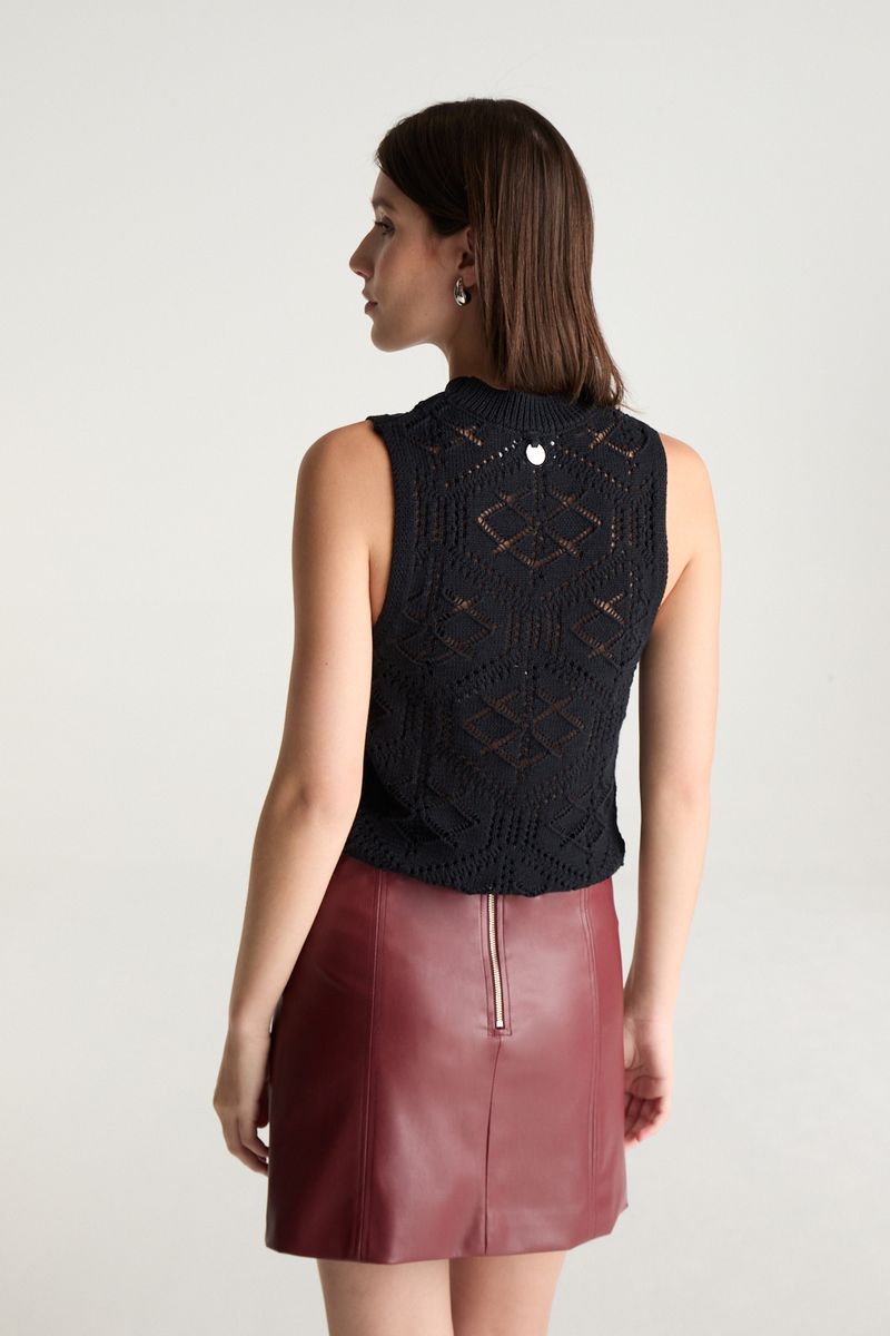 SWEATER VEST EMBELLISH