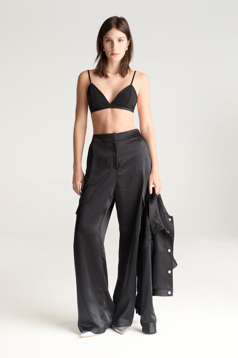 TOP BASIC BRA BLACK