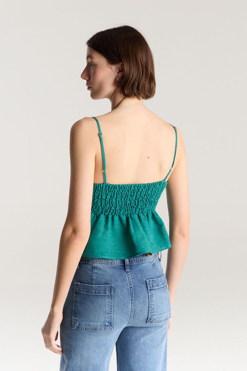 CAMISA TOP LINO LYOCEL